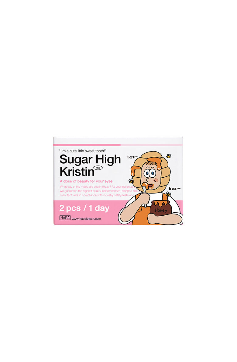 Sugar High Kristin 1Day ash choco (2pcs) HapaKristin