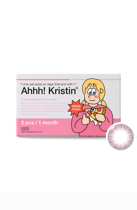 Ahhh! Kristin - violet
